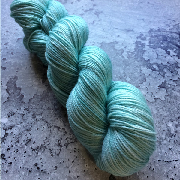 Ernestine Sock Weight – 80% Superwash Merino, 20% Nylon Hand Dyed Yarn 400  yards